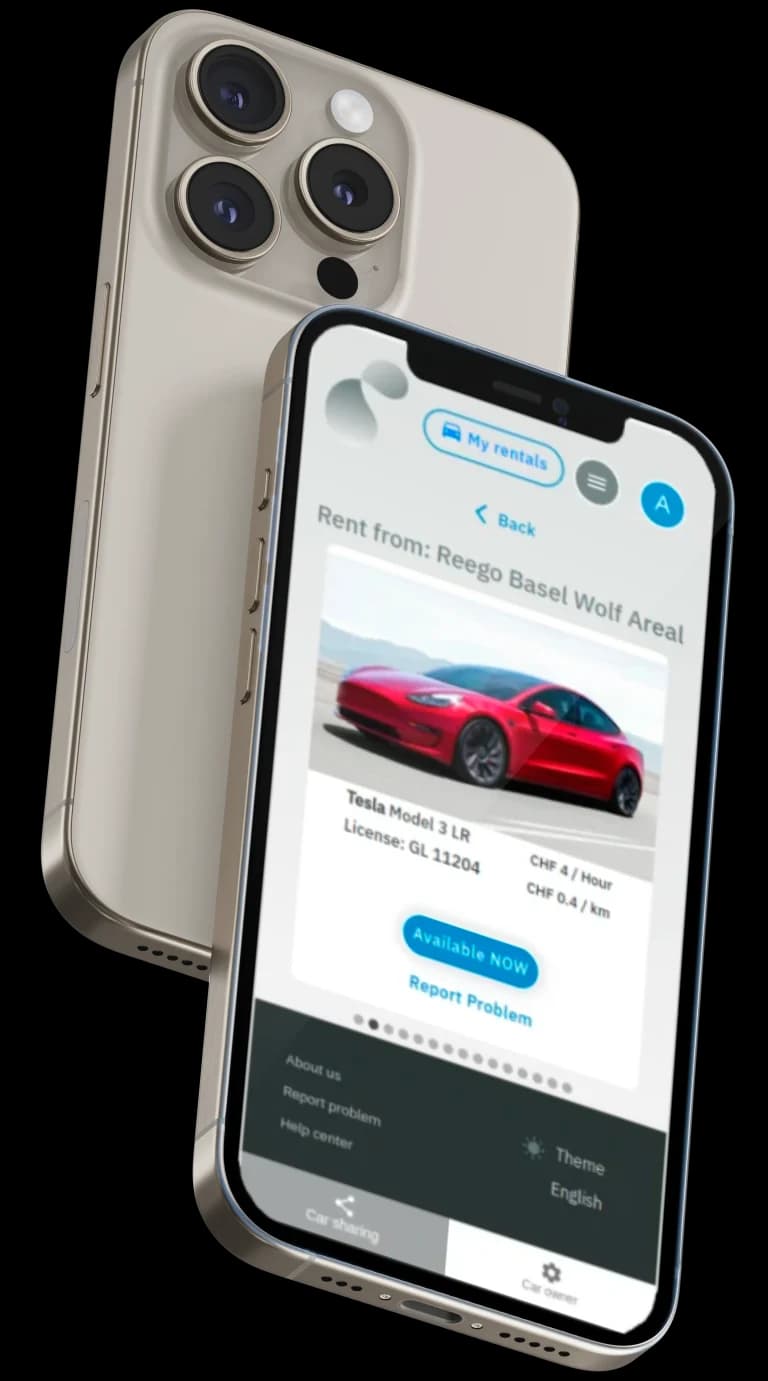 Reego — E-mobility ride-sharing platform