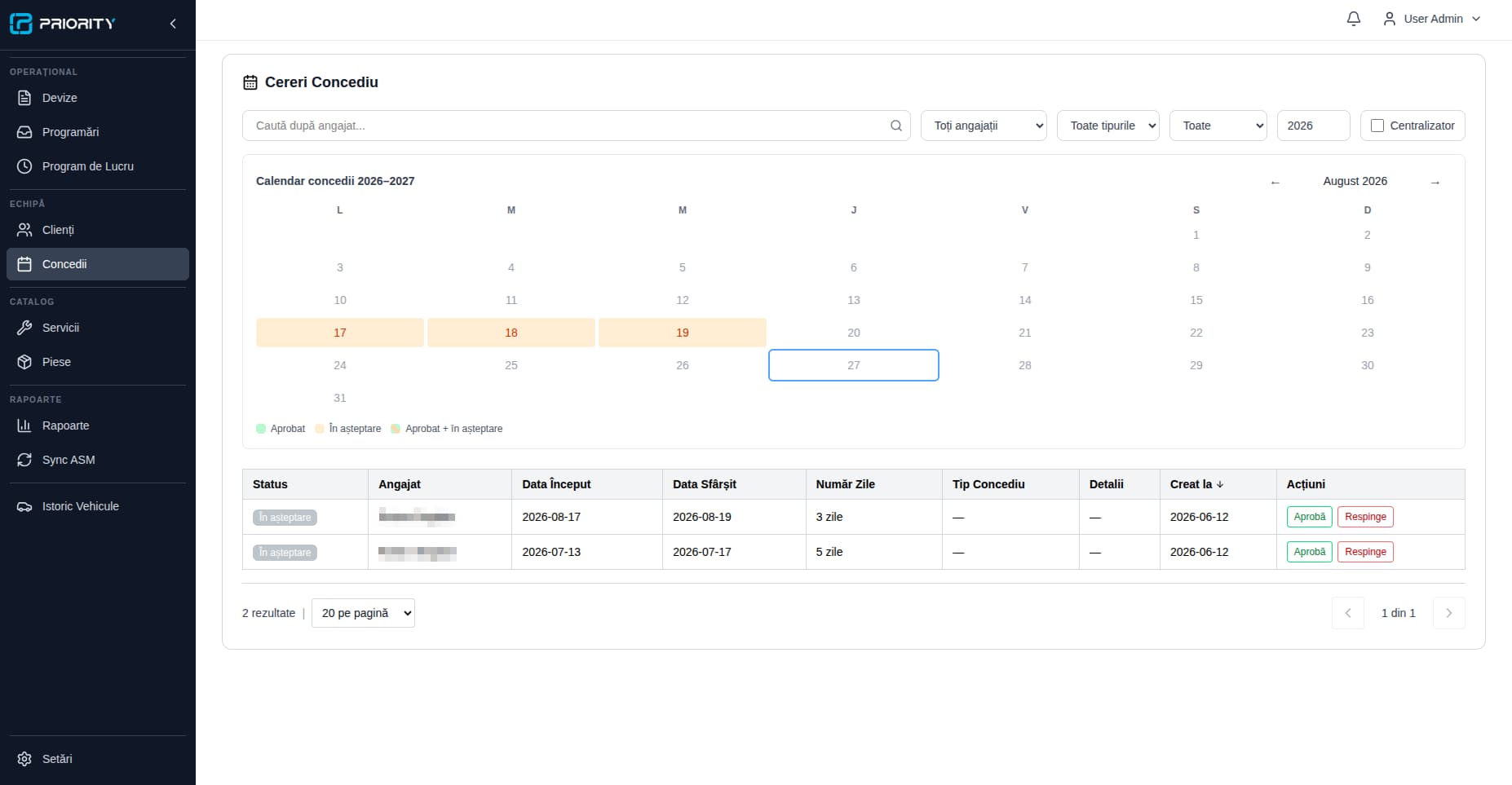 Priority Auto — Workshop operations platform for a modern auto service centre 2