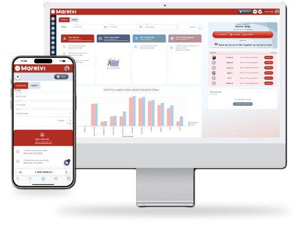 Marelvi — Project management platform with teams and tasks