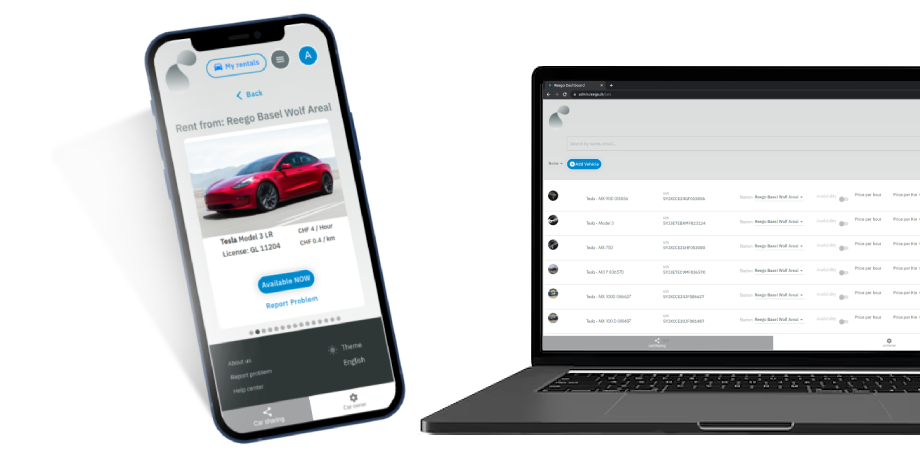 Reego — E-mobility ride-sharing platform