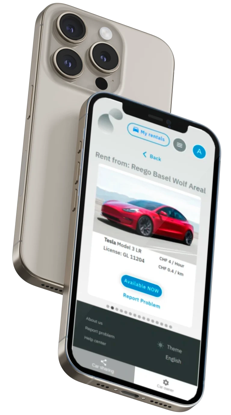 Reego — Platformă de e-mobilitate și car sharing