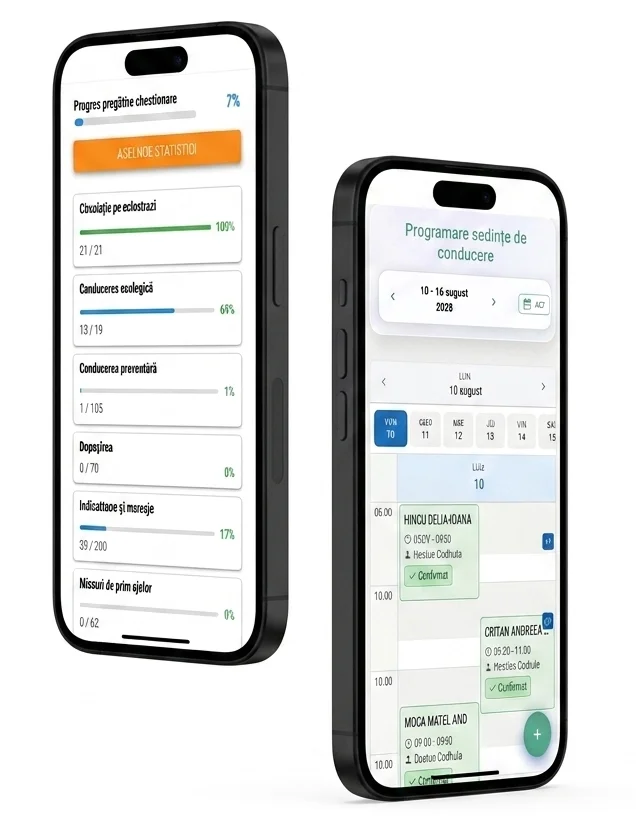 Sigur la Volan — Platformă CRM & operațională completă pentru o școală auto