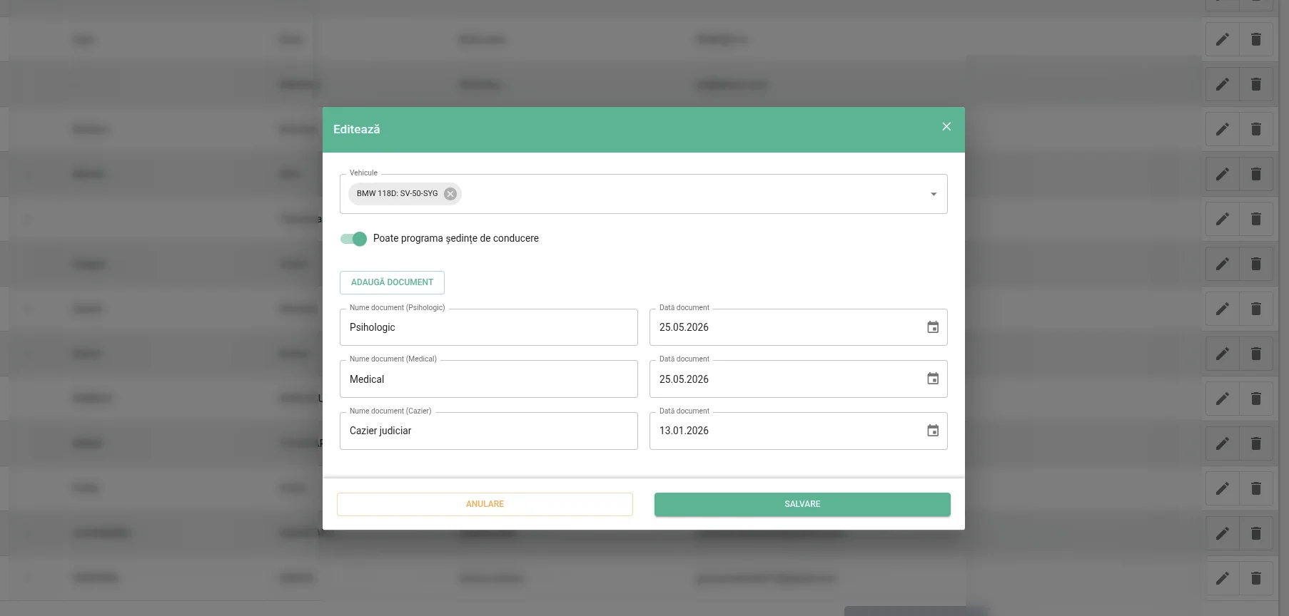 Sigur la Volan — End-to-end CRM & operations platform for a driving school 4