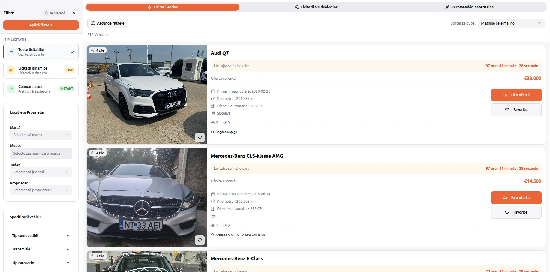 XBid — Vehicle auction and marketplace platform 3